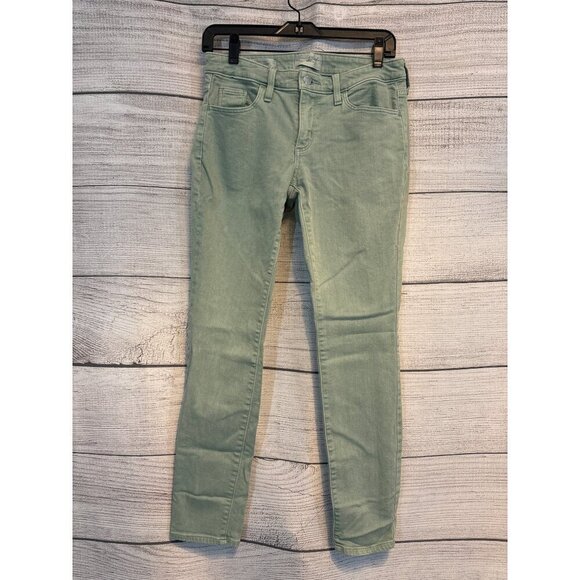 Universal Thread Green Mid Rise Skinny Jeans Size 2/26 - Picture 1 of 4